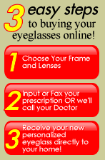 Select from eyeglass frames, eyewear frames, designer frames, rimless frames, sports frames, safety frames
