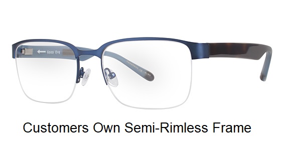 Half Rim/Semi-Rimless Frame